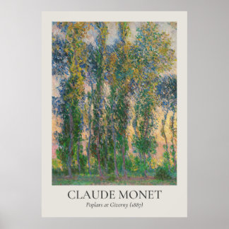 Claude Monet Wall Art ISO-ratio Poster