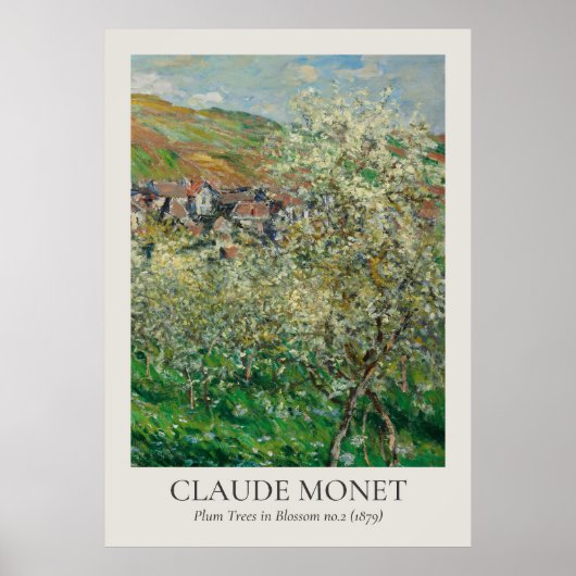 Claude Monet Wall Art ISO-ratio Poster (Voorkant)