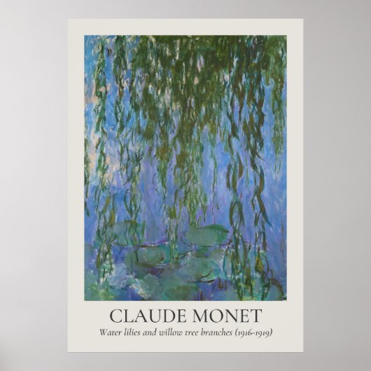 Claude Monet  Wall Art ISO-ratio Poster (Voorkant)