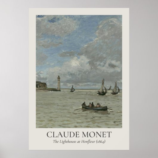 Claude Monet Wall Art ISO-ratio Poster (Voorkant)