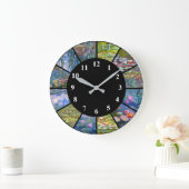 Claude Monet Wall Clock Water Lilies Paintings Art Grote Klok (Huis)