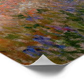 Claude Monet - Wandelpad bij Argenteuil Poster (Hoek)