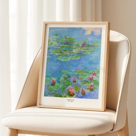 Claude Monet Water Lelies Art Print  Decor