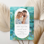 Claude Monet Water Lelies Fotobruiloft Kaart