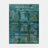 Claude Monet Water Lelies Trouwstoel Grafiek Acryl Bord (Voorkant)