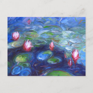 Claude Monet Water Lilie 2 Briefkaart