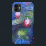 Claude Monet Water Lilie 2 iPhone 11 Hoesje<br><div class="desc">Een kleurrijke klassieke iPhone-draagtas met prachtige waterlelies,  geschilderd door de Franse impressionistische schilder Claude Monet.</div>