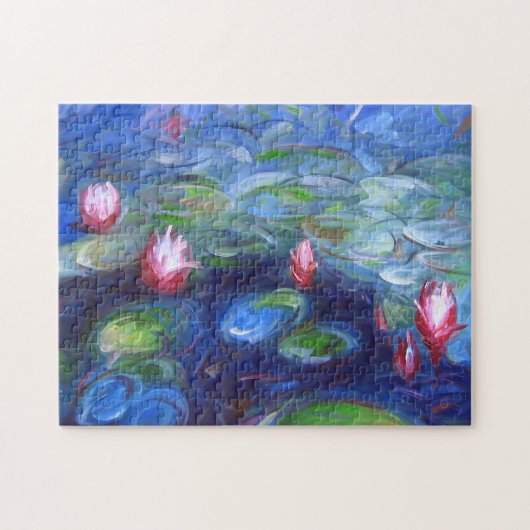 Claude Monet Water Lilie 2 Legpuzzel (Horizontaal)