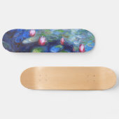 Claude Monet Water Lilie 2 Skateboard (Horizontaal)