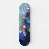 Claude Monet Water Lilie 2 Skateboard (Voorkant)
