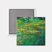 Claude Monet "Water Lilies" 17. Magneet (Voorkant / Achterkant)