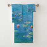 Claude Monet - Water Lilies 1906 Bad Handdoek<br><div class="desc">Waterlelies (Nympheas) - Claude Monet,  olie op doek,  1906</div>