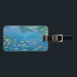 Claude Monet - Water Lilies 1906 Bagagelabel<br><div class="desc">Waterlelies (Nympheas) - Claude Monet,  olie op doek,  1906</div>