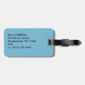 Claude Monet - Water Lilies 1906 Bagagelabel (Achterkant horizontaal)