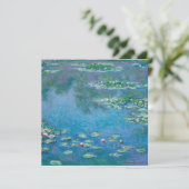 Claude Monet - Water Lilies 1906 Bedankkaart (Staand voorkant)