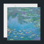 Claude Monet - Water Lilies 1906 Bedankkaart<br><div class="desc">Waterlelies (Nympheas) - Claude Monet,  olie op doek,  1906</div>