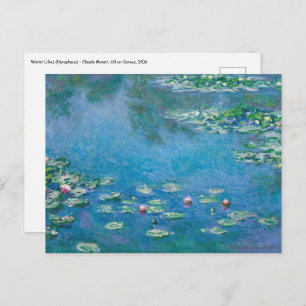 Claude Monet - Water Lilies 1906 Briefkaart