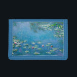 Claude Monet - Water Lilies 1906 Drievoud Portemonnee<br><div class="desc">Waterlelies (Nympheas) - Claude Monet,  olie op doek,  1906</div>