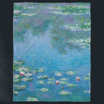Claude Monet - Water Lilies 1906 Fleece Deken<br><div class="desc">Waterlelies (Nympheas) - Claude Monet,  olie op doek,  1906</div>