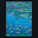 Claude Monet - Water Lilies 1906 Foto Afdruk<br><div class="desc">Claude Monet - Water Lilies (1906). Bekend kunstschilderij.</div>