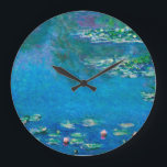 Claude Monet - Water Lilies 1906 Grote Klok<br><div class="desc">Claude Monet - Water Lilies 1906. Bekend kunstschilderij.</div>