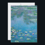 Claude Monet - Water Lilies 1906 Kaart<br><div class="desc">Waterlelies (Nympheas) - Claude Monet,  olie op doek,  1906</div>