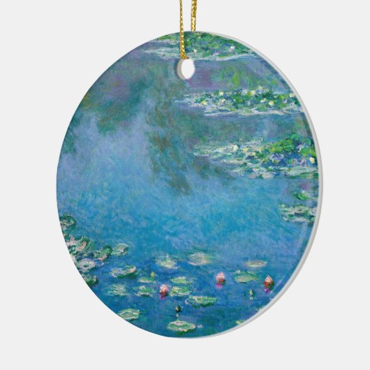 Claude Monet - Water Lilies 1906 Keramisch Ornament (Links)