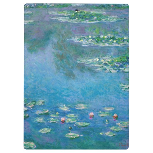 Claude Monet - Water Lilies 1906 Klembord (Achterkant)