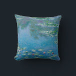 Claude Monet - Water Lilies 1906 Kussen<br><div class="desc">Waterlelies (Nympheas) - Claude Monet,  olie op doek,  1906</div>