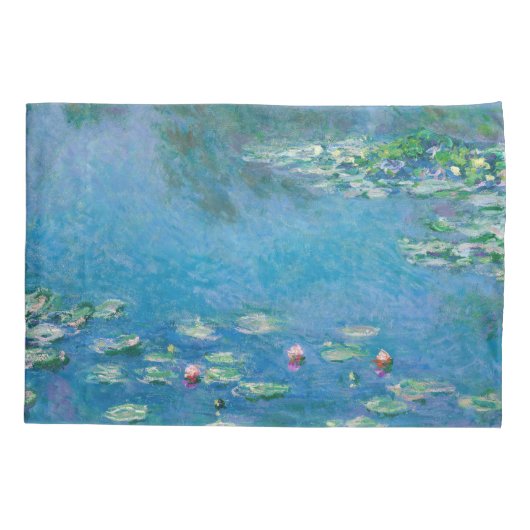 Claude Monet - Water Lilies 1906 Kussensloop (Achterkant)