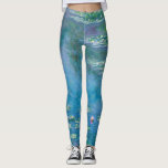 Claude Monet - Water Lilies 1906 Leggings<br><div class="desc">Waterlelies (Nympheas) - Claude Monet,  olie op doek,  1906</div>