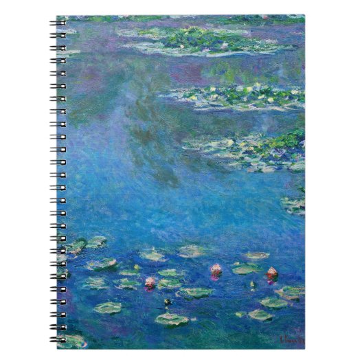 Claude Monet - Water Lilies 1906 Notitieboek (Voorkant)