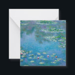 Claude Monet - Water Lilies 1906 Notitiekaartje<br><div class="desc">Waterlelies (Nympheas) - Claude Monet,  olie op doek,  1906</div>