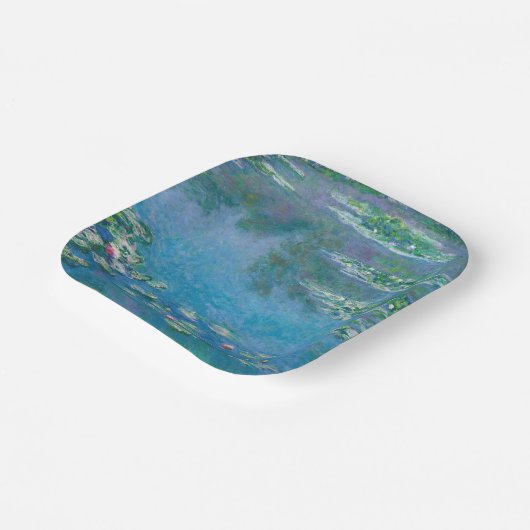 Claude Monet - Water Lilies 1906 Papieren Bordje (Gebogen)