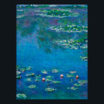 Claude Monet - Water Lilies 1906 Perfect Poster<br><div class="desc">Claude Monet - Water Lilies 1906. Bekend kunstschilderij.</div>