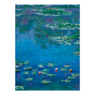 Claude Monet - Water Lilies 1906 Perfect Poster