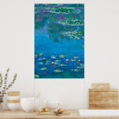 Claude Monet - Water Lilies 1906 Poster (Keuken)