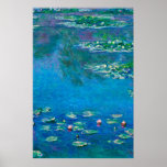 Claude Monet - Water Lilies 1906 Poster<br><div class="desc">Claude Monet - Water Lilies 1906. Bekend kunstschilderij.</div>