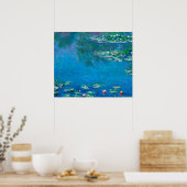 Claude Monet - Water Lilies 1906 Poster (Keuken)