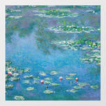 Claude Monet - Water Lilies 1906 Raamsticker<br><div class="desc">Waterlelies (Nympheas) - Claude Monet,  olie op doek,  1906</div>