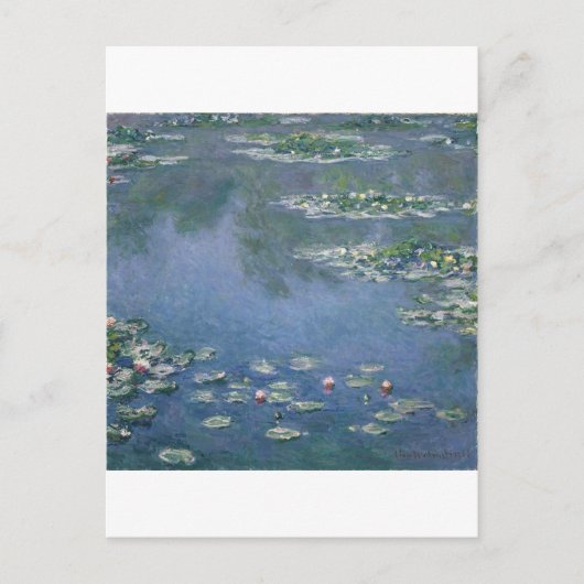 Claude Monet - Water Lilies - 1906 Ryerson Briefkaart (Voorkant)