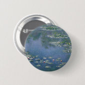 Claude Monet - Water Lilies - 1906 Ryerson Ronde Button 5,7 Cm (Voorkant /achterkant)