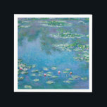 Claude Monet - Water Lilies 1906 Servet<br><div class="desc">Waterlelies (Nympheas) - Claude Monet,  olie op doek,  1906</div>