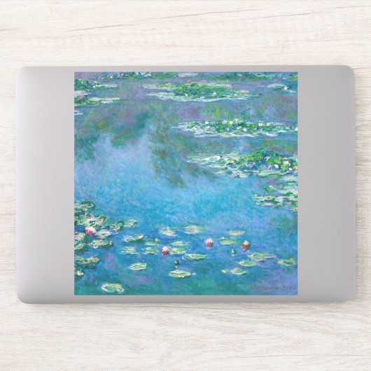 Claude Monet - Water Lilies 1906 Sticker (Computer)