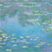 Claude Monet - Water Lilies 1906 Sticker (Voorkant)