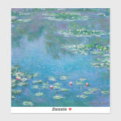 Claude Monet - Water Lilies 1906 Sticker (Vel)