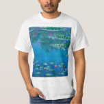 Claude Monet - Water Lilies 1906 T-shirt<br><div class="desc">Claude Monet - Water Lilies (1906). Bekend kunstschilderij.</div>