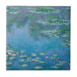 Claude Monet - Water Lilies 1906 Tegeltje<br><div class="desc">Waterlelies (Nympheas) - Claude Monet,  olie op doek,  1906</div>