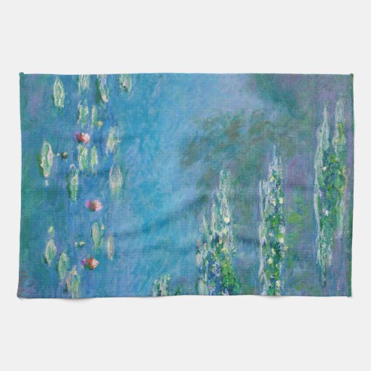 Claude Monet - Water Lilies 1906 Theedoek (Horizontaal)