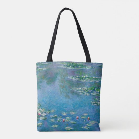 Claude Monet - Water Lilies 1906 Tote Bag (Achterkant)